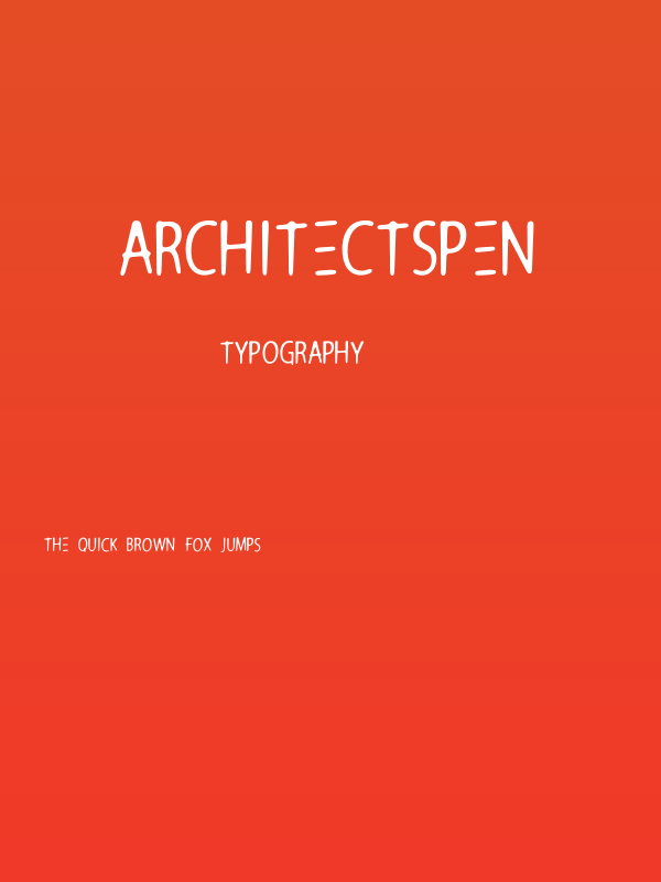 ArchitectsPen Poster