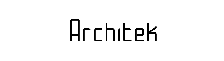 Architek  免费字体下载