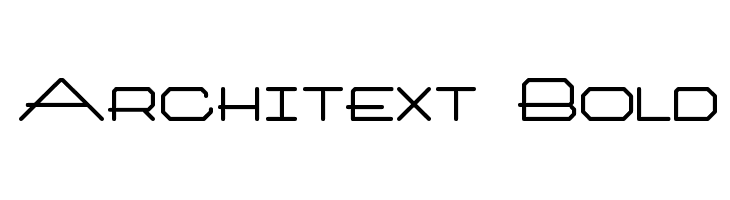 Architext Bold Fonte