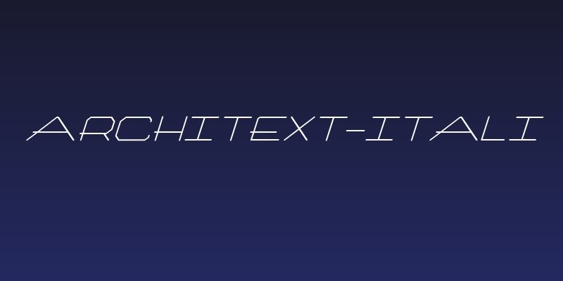 Architext-Itali Social Header