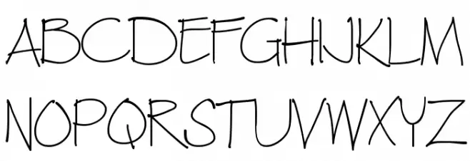 Architext Schriftart Groß