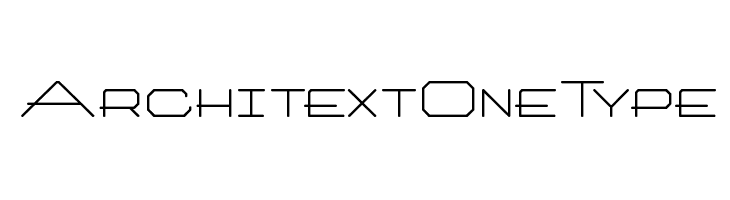 ArchitextOneType Fonte