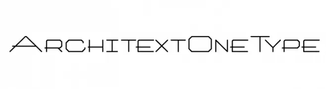 ArchitextOneType  baixar fontes gratis