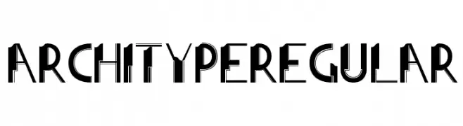 ArchitypeRegular  Frei Schriftart Herunterladen