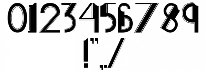 ArchitypeRegular Font OTHER CHARS