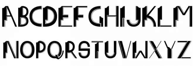 ArchitypeRegular 字体 大写