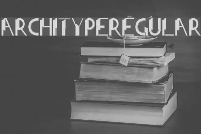 ArchitypeRegular Font examples