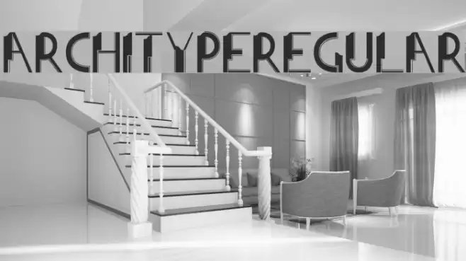 ArchitypeRegular Font examples