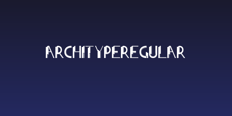 ArchitypeRegular Social Header
