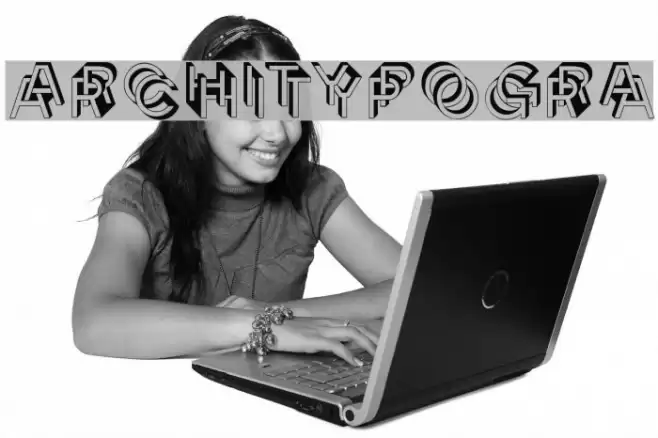 Architypogra Font examples