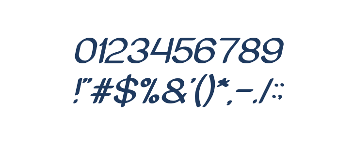Archive Bold Italic Other Characters