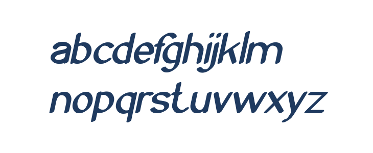 Archive Bold Italic Lowercase