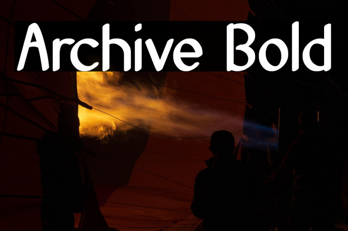 Archive Bold Example 3