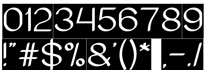 Archive-Inverse Font OTHER CHARS