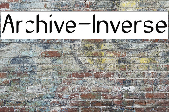 Archive-Inverse Example 2