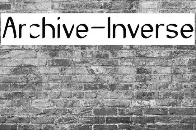 Archive-Inverse Example 2