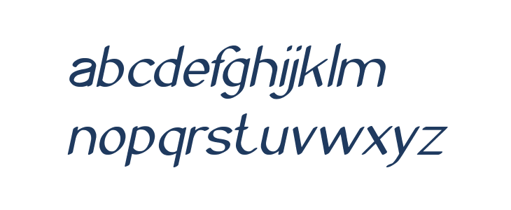 Archive Italic Lowercase