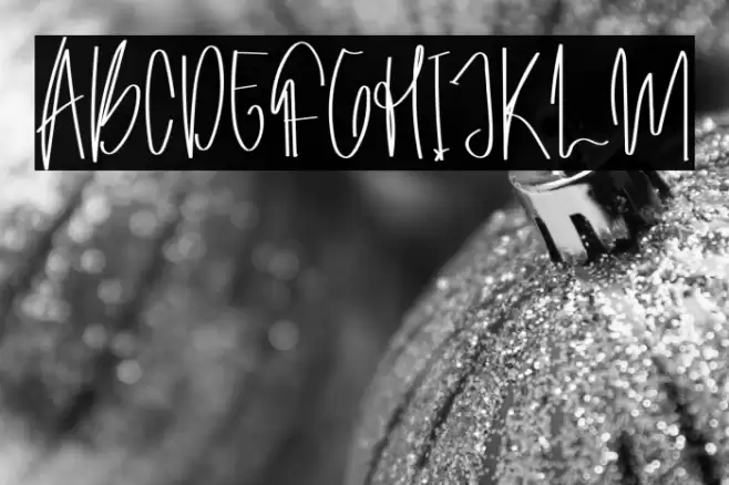 Archive Signature Font examples