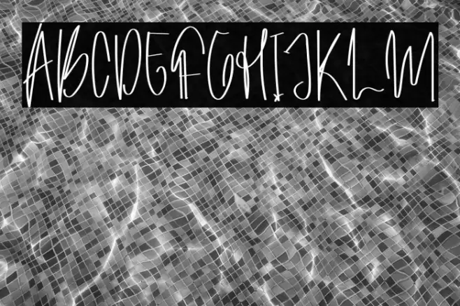 Archive Signature Font examples