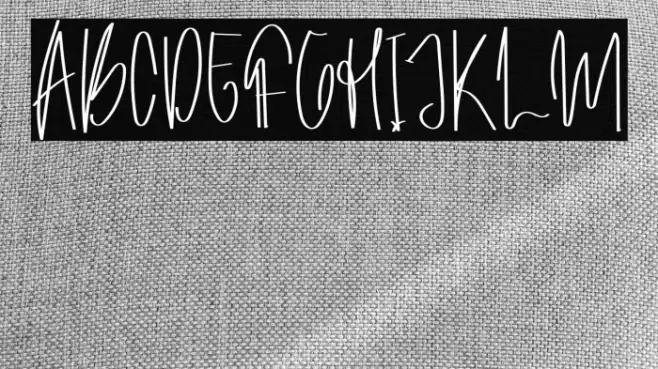 Archive Signature Font examples