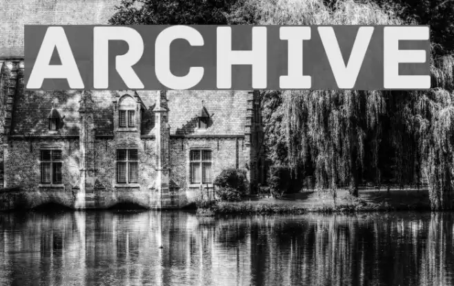Archive Font examples