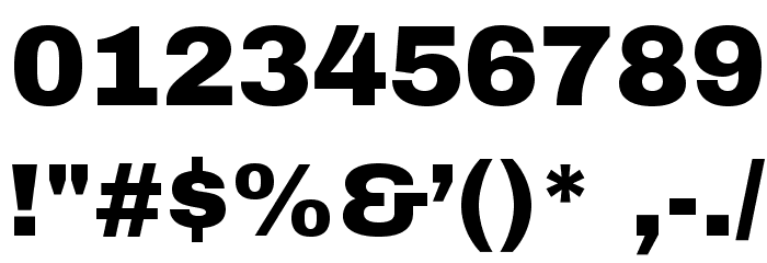 Archivo Black Font OTHER CHARS