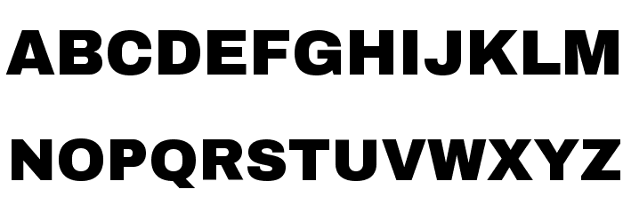 Archivo Black Font FFonts