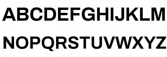 Archivo Bold Font UPPERCASE