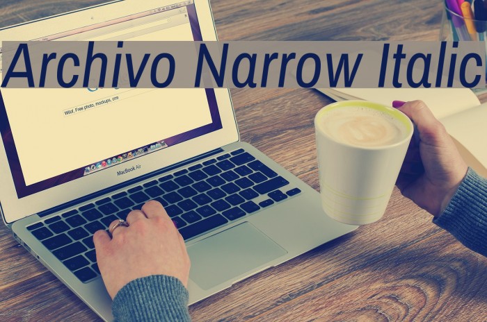 Archivo Narrow Italic Example 1