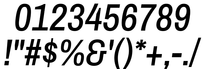 Archivo Narrow Medium Italic لخطوط تنزيل حرف أخرى