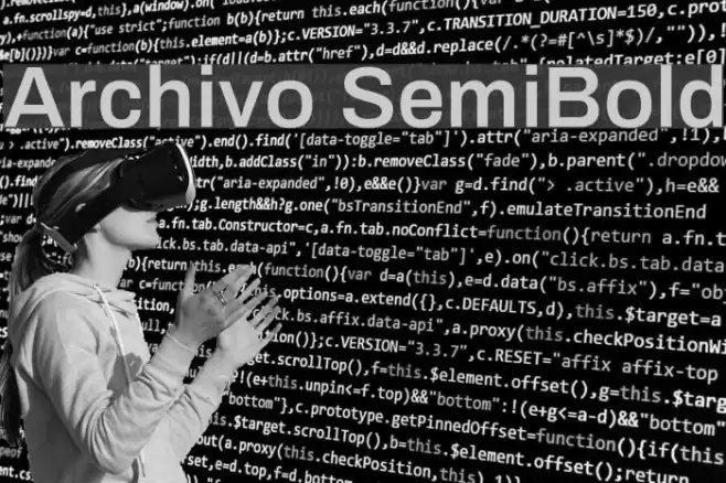 Archivo SemiBold Font examples