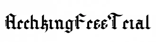 Archking Free Trial  免费字体下载