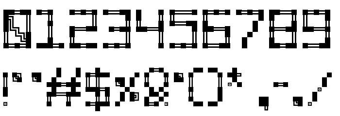 Archular Exo Lite Regular Font OTHER CHARS