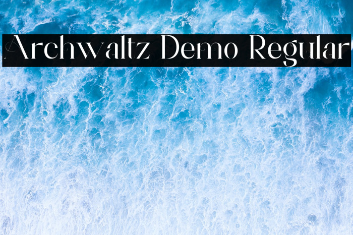 Archwaltz Demo Regular Example 2