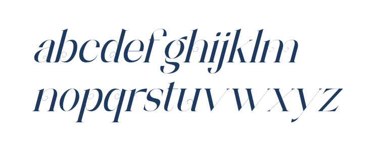 ArchwaltzDemo-Italic Lowercase