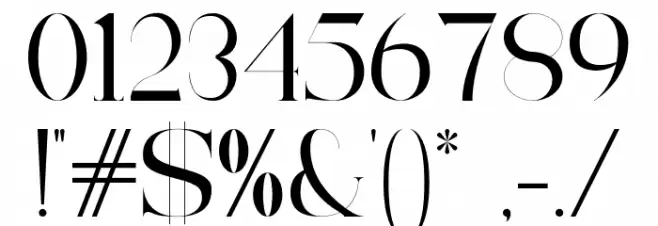 ArchwaltzDemo-Regular Font OTHER CHARS