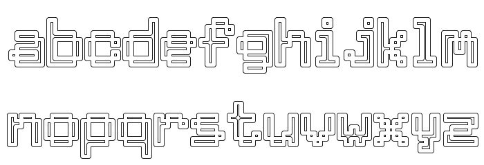 Archway Font LOWERCASE