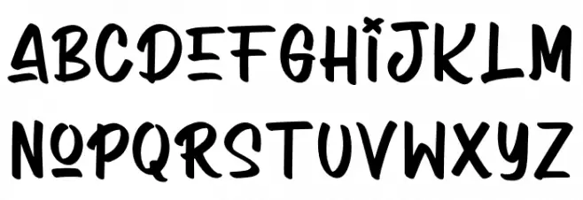 Arcinoll Font LOWERCASE