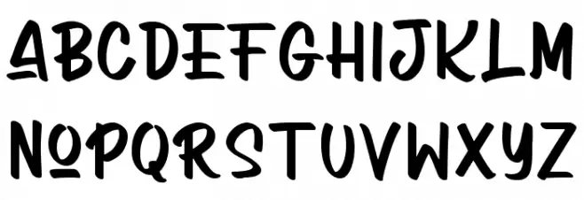 Arcinoll Schriftart Groß