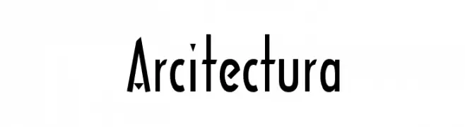 Arcitectura  Descarca Fonturi Gratis