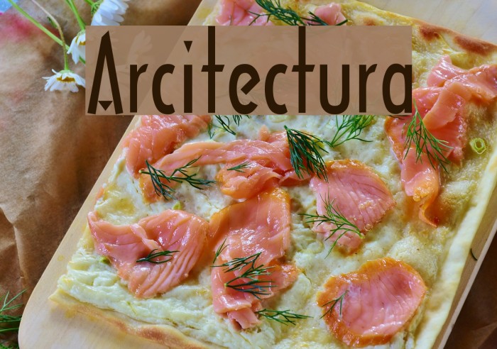 Arcitectura Шрифта examples