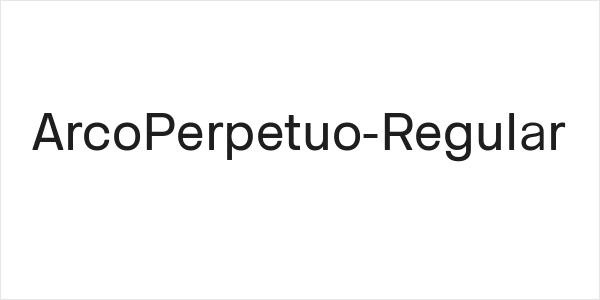 ArcoPerpetuo-Regular Logo