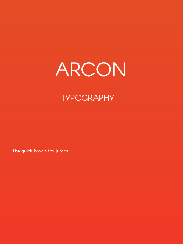 Arcon Poster