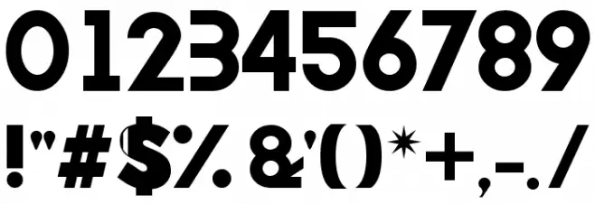 Arcoverde Font OTHER CHARS