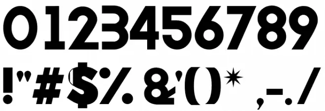 Arcoverde Font OTHER CHARS