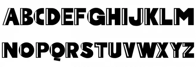 Arcoverde Шрифта ВЕРХНИЙ
