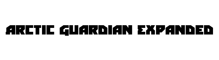 Arctic Guardian Expanded  免费字体下载