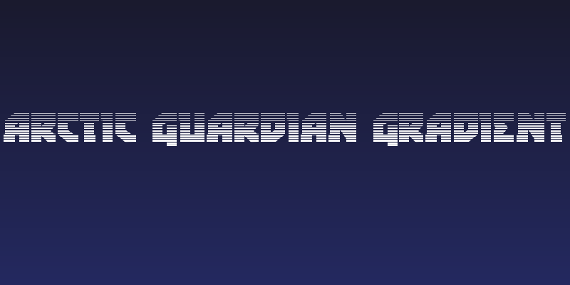 Arctic Guardian Gradient Social Header