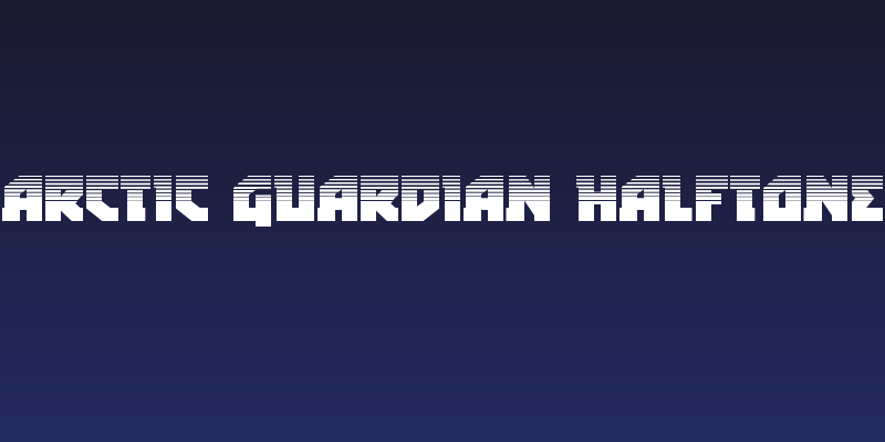 Arctic Guardian Halftone Social Header