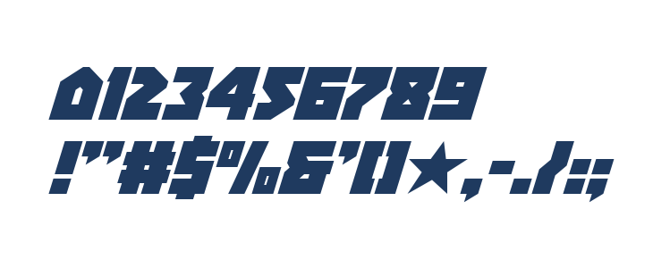 Arctic Guardian Super-Italic Other Characters